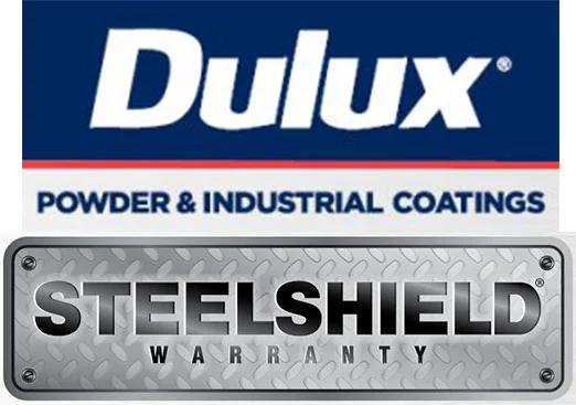 Superior Coaters are accredited applicators for Dulux Powder & Industrial Coatings with Steelshield Warranty.