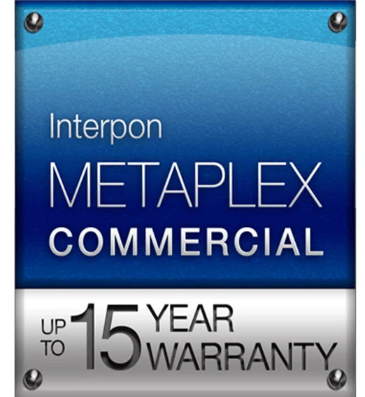 Interpon Metaplex Commercial up to 15 Year Warranty. Superior Coaters are accredited applicators.