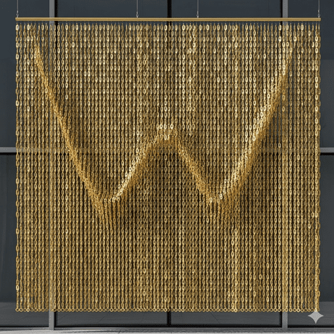 Superior Coaters gold chain mail