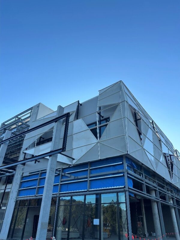 CHIC Coomera building panels powder coated by Superior Coaters
